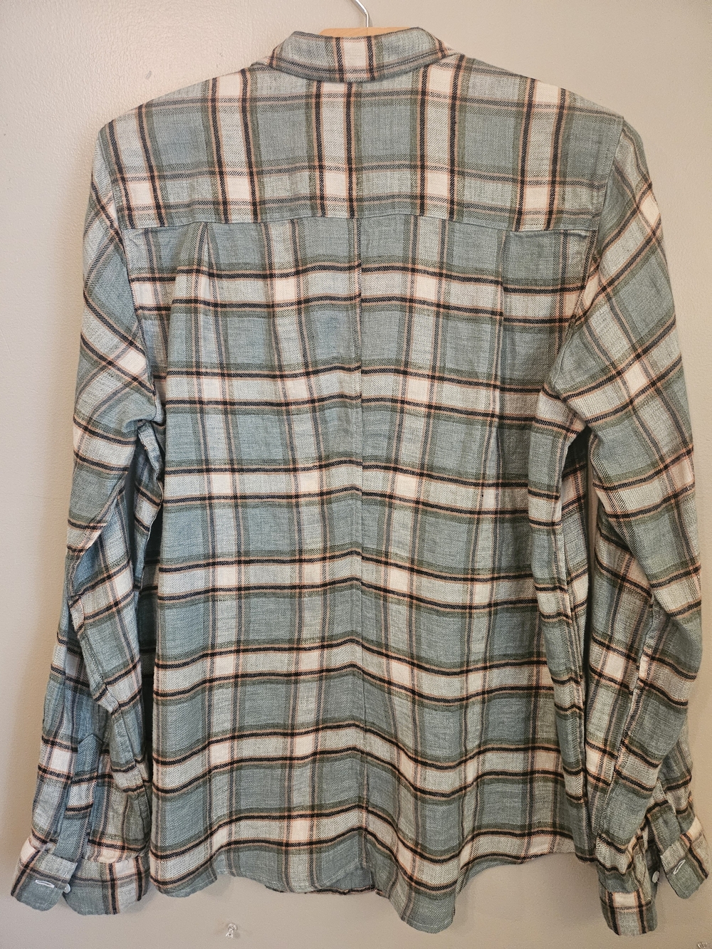 Frank & Eileen Light Sage Plaid Button-Up Shirt - Picture 7 of 8